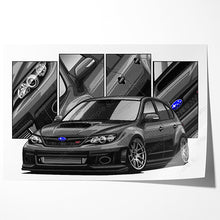 Load image into Gallery viewer, Subaru WRX Impreza 2011-2014 STI Stink Eye Wagon #137 - #145