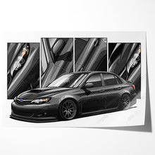 Load image into Gallery viewer, Subaru WRX Impreza 2008-2010 Narrow Body Stink Eye Sedan #200 - #208