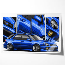 Load image into Gallery viewer, Subaru WRX Impreza 2001-2003 STI Bug Eye Wagon #128 - #136