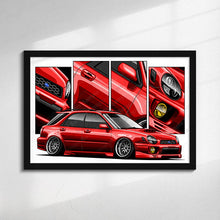 Load image into Gallery viewer, Subaru WRX Impreza 2001-2003 STI Bug Eye Wagon #128 - #136