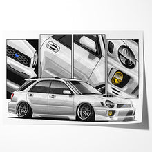 Load image into Gallery viewer, Subaru WRX Impreza 2001-2003 STI Bug Eye Wagon #128 - #136