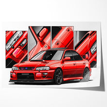 Load image into Gallery viewer, Subaru WRX Impreza 1992-2000 STI Mean Eye Sedan #119 - #127