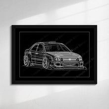 Load image into Gallery viewer, Subaru WRX Impreza 2001-2003 STI Bug Eye Sedan #110 - #118