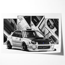Load image into Gallery viewer, Subaru WRX Impreza 2001-2003 STI Bug Eye Sedan #110 - #118