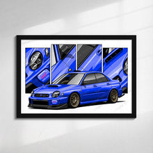Load image into Gallery viewer, Subaru WRX Impreza 2001-2003 STI Bug Eye Sedan #074 - #082