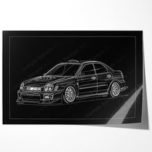 Load image into Gallery viewer, Subaru WRX Impreza 2001-2003 STI Bug Eye Sedan #074 - #082