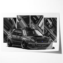 Load image into Gallery viewer, Subaru WRX Impreza 2001-2003 STI Bug Eye Sedan #110 - #118