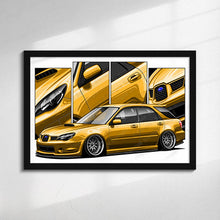 Load image into Gallery viewer, Subaru WRX Impreza 2006-2007 STI Hawk Eye Wagon #282 - #290