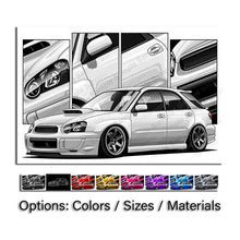 Load image into Gallery viewer, Subaru WRX Impreza 2004-2005 STI Blob Eye Wagon #273 - #281