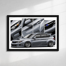 Load image into Gallery viewer, Subaru WRX Impreza 2011-2014 STI Stink Eye Wagon #318 - #326