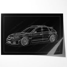 Load image into Gallery viewer, Subaru WRX Impreza 2011-2014 STI Stink Eye Wagon #309 - #317