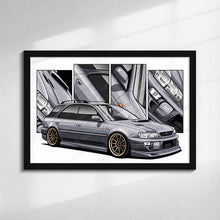 Load image into Gallery viewer, Subaru WRX Impreza 1992-2000 STI Mean Eye Wagon #155 - #163