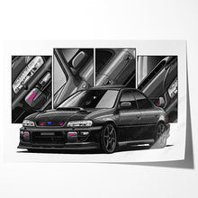 Load image into Gallery viewer, Subaru WRX Impreza 1992-2000 STI Mean Eye Sedan #119 - #127