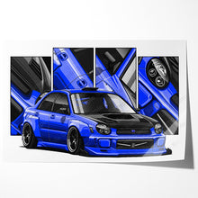 Load image into Gallery viewer, Subaru WRX Impreza 2001-2003 STI Bug Eye Sedan #110 - #118