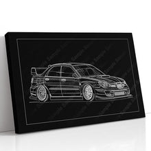 Load image into Gallery viewer, Subaru WRX Impreza 2006-2007 STI Hawk Eye Sedan #101 - #109