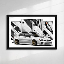 Load image into Gallery viewer, Subaru WRX Impreza 2006-2007 STI Hawk Eye Sedan #101 - #109