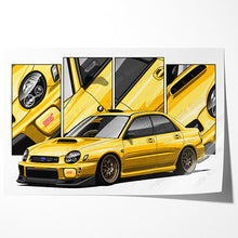 Load image into Gallery viewer, Subaru WRX Impreza 2001-2003 STI Bug Eye Sedan #074 - #082