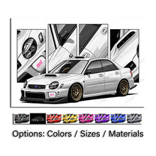 Load image into Gallery viewer, Subaru WRX Impreza 2001-2003 STI Bug Eye Sedan #074 - #082