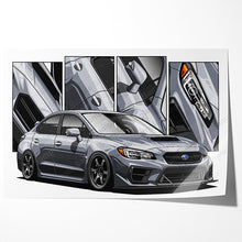 Load image into Gallery viewer, Subaru WRX Impreza 2015-2021 Non-STI Raptor Eye #237 - #245