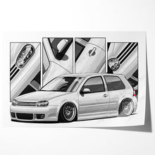 Load image into Gallery viewer, Volkswagen Golf MK4 R32 Hatchback #048- #056