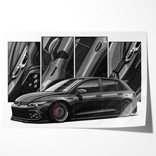 Load image into Gallery viewer, Volkswagen Golf MK8 Pre-face #102- #110