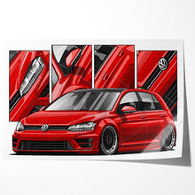 Load image into Gallery viewer, Volkswagen Golf MK7 R #001- #009