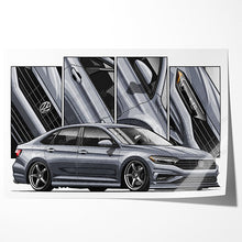 Load image into Gallery viewer, Volkswagen Jetta MK7 Sedan #093- #101