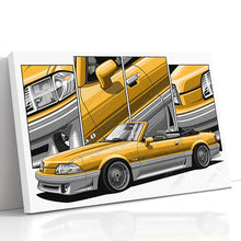 Load image into Gallery viewer, Ford Mustang 3rd Gen Fox Body Aero Nose Convertible 1987 1988 1989 1990 1991 1992 1993 #037- #045