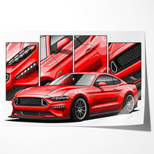 Load image into Gallery viewer, Ford Mustang 6th Gen S550 2018 2019 2020 2021 2022 2023 Facelift #238 - #246
