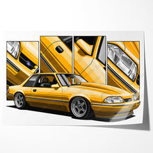 Load image into Gallery viewer, Ford Mustang 3rd Gen Fox Body Aero Nose Notchback 1987 1988 1989 1990 1991 1992 1993 #164- #172