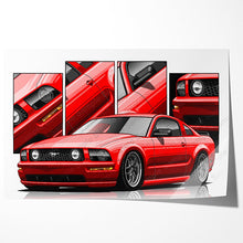 Load image into Gallery viewer, Ford Mustang 5th Gen 2005 2006 2007 2008 2009 Pre-face #110- #118