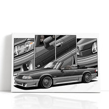 Load image into Gallery viewer, Ford Mustang 3rd Gen Fox Body Aero Nose Convertible 1987 1988 1989 1990 1991 1992 1993 #037- #045