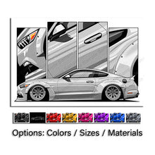 Load image into Gallery viewer, Ford Mustang 6th Gen 2015 2016 2017 Pre-face #010- #018