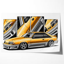 Load image into Gallery viewer, Ford Mustang 3rd Gen Fox Body Aero Nose Fastback 1987 1988 1989 1990 1991 1992 1993 #137- #145