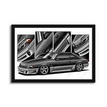 Load image into Gallery viewer, Ford Mustang 3rd Gen Fox Body Aero Nose Fastback 1987 1988 1989 1990 1991 1992 1993 #137- #145