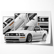 Load image into Gallery viewer, Ford Mustang 5th Gen 2005 2006 2007 2008 2009 Pre-face #110- #118