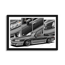 Load image into Gallery viewer, Ford Mustang 3rd Gen Fox Body Aero Nose Convertible 1987 1988 1989 1990 1991 1992 1993 #037- #045