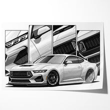 Load image into Gallery viewer, Ford Mustang 7th Gen 2024 2025 2026 #028- #036