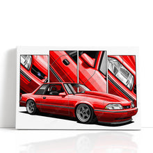 Load image into Gallery viewer, Ford Mustang 3rd Gen Fox Body Aero Nose Notchback 1987 1988 1989 1990 1991 1992 1993 #164- #172