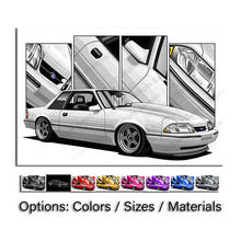 Load image into Gallery viewer, Ford Mustang 3rd Gen Fox Body Aero Nose Notchback 1987 1988 1989 1990 1991 1992 1993 #164- #172