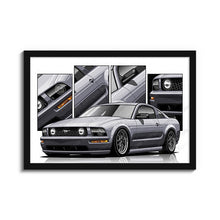 Load image into Gallery viewer, Ford Mustang 5th Gen 2005 2006 2007 2008 2009 Pre-face #110- #118