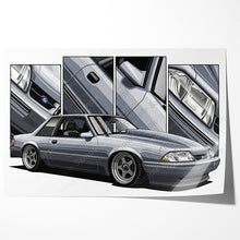 Load image into Gallery viewer, Ford Mustang 3rd Gen Fox Body Aero Nose Notchback 1987 1988 1989 1990 1991 1992 1993 #164- #172