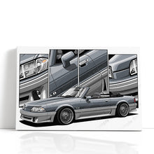 Load image into Gallery viewer, Ford Mustang 3rd Gen Fox Body Aero Nose Convertible 1987 1988 1989 1990 1991 1992 1993 #037- #045