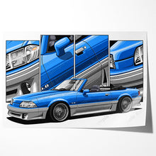 Load image into Gallery viewer, Ford Mustang 3rd Gen Fox Body Aero Nose Convertible 1987 1988 1989 1990 1991 1992 1993 #037- #045
