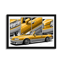 Load image into Gallery viewer, Ford Mustang 3rd Gen Fox Body Aero Nose Convertible 1987 1988 1989 1990 1991 1992 1993 #037- #045
