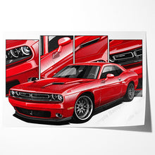 Load image into Gallery viewer, Dodge Challenger 2008 - 2023 #028- #036