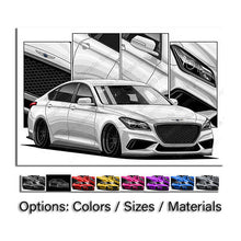 Load image into Gallery viewer, Hyundai Genesis G80 Sedan #046- #054