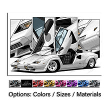 Load image into Gallery viewer, Lamborghini Countach #037- #045