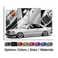 Load image into Gallery viewer, Mercedes W124 Coupe #073- #081