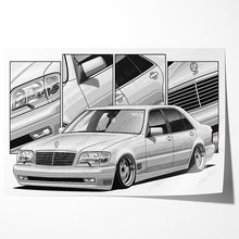 Load image into Gallery viewer, Mercedes S Class 3rd Gen #109- #117